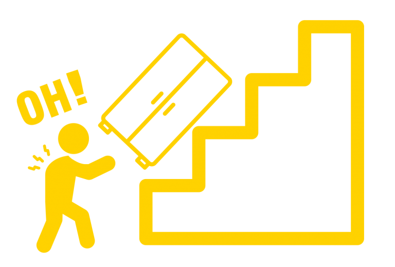 Difficult access removals illustration