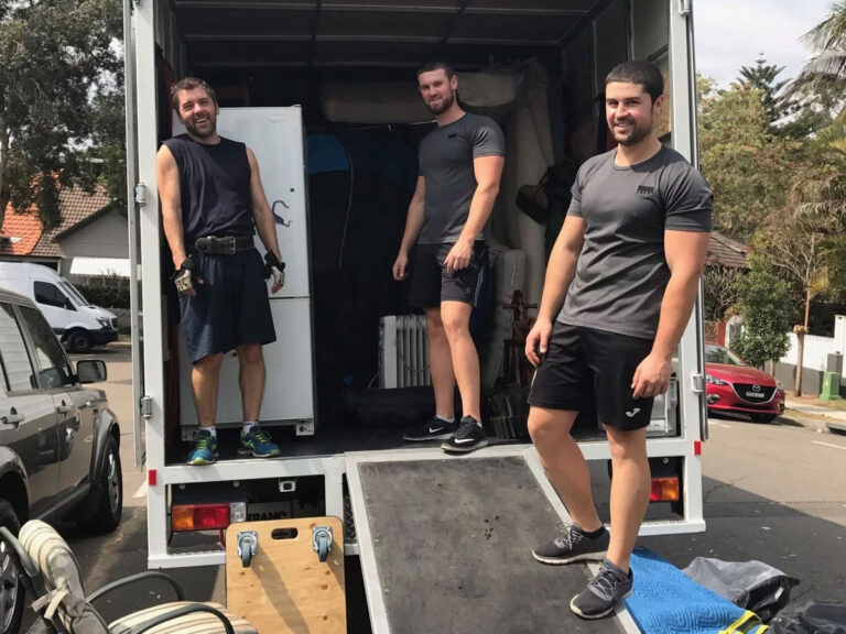 BG Delivery team working from the truck at a Sydney property