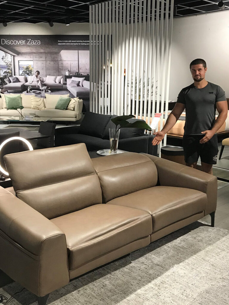 King Living furniture before moving